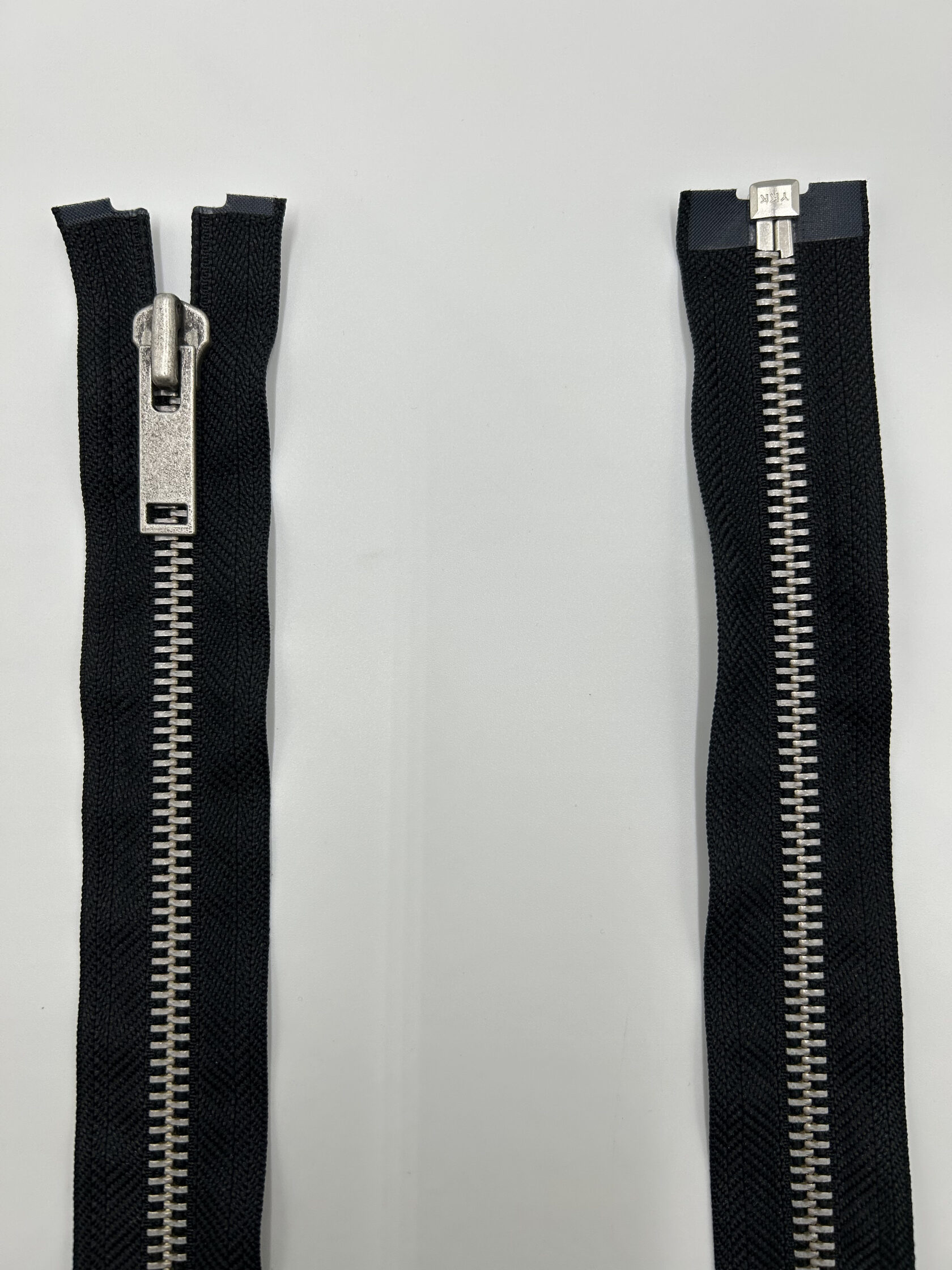 Молния YKK 75 см,тёмный никель