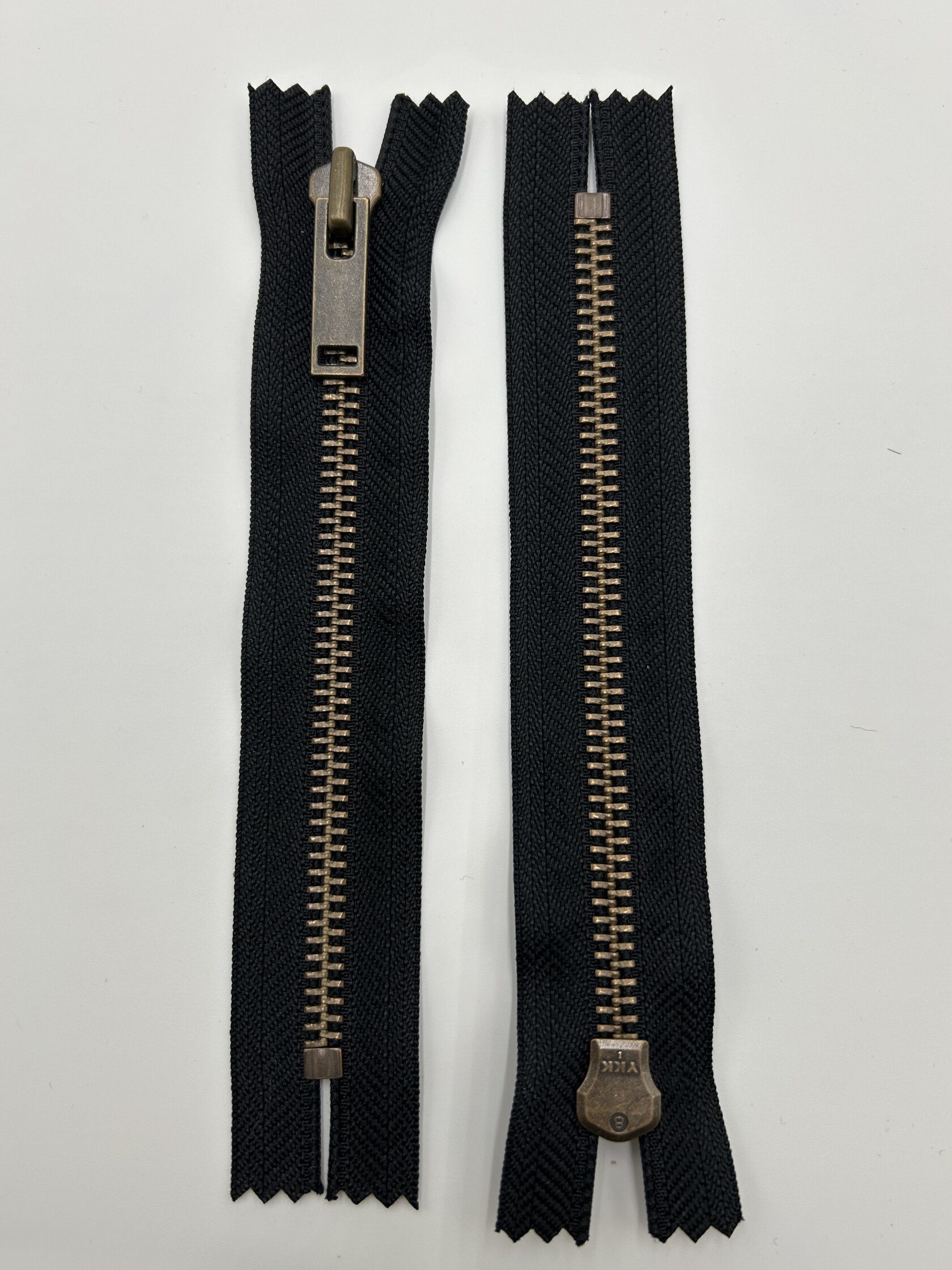 Молния YKK 18 см,латунь